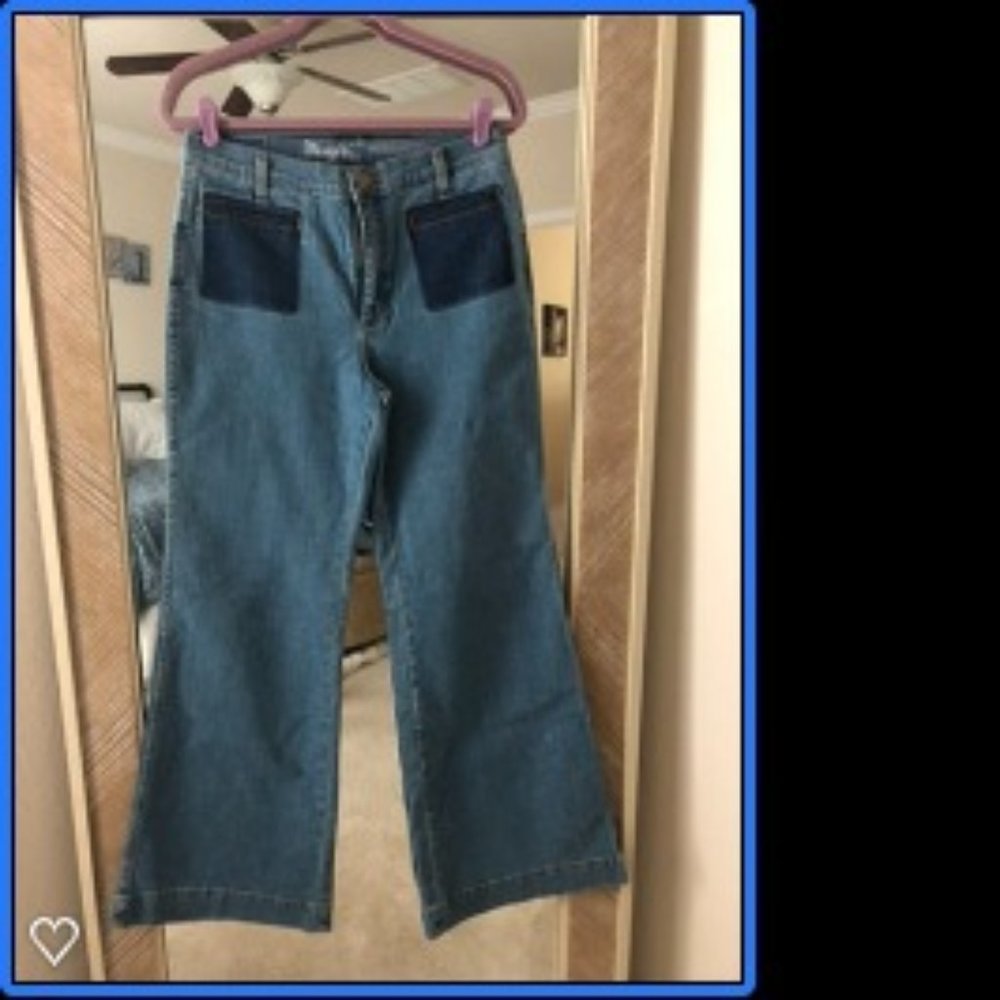 Wrangler x ModCloth Collab Flare Denim Jeans